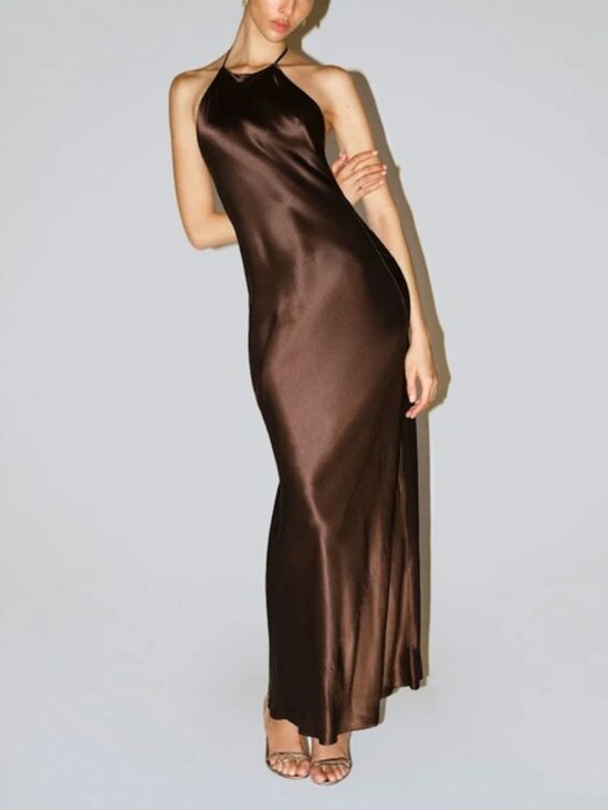 Reformation Dresses & Skirts - Reformation Jeany Silk Dress In Black Bean, NWOT, NEVER WORN, NO FLAWS.